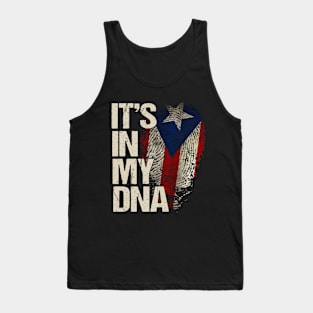 It's In My DNA Puerto Rico Rican Hispanic Heritage Month Tank Top